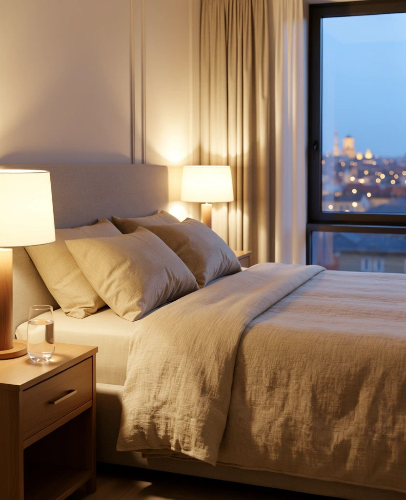 Ambientalni prikaz prostora za kvalitetan san